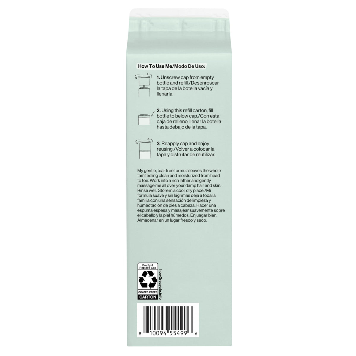The Honest Company Shampoo & Body Wash, Hypoallergenic, Fragrance-Free The Honest Company