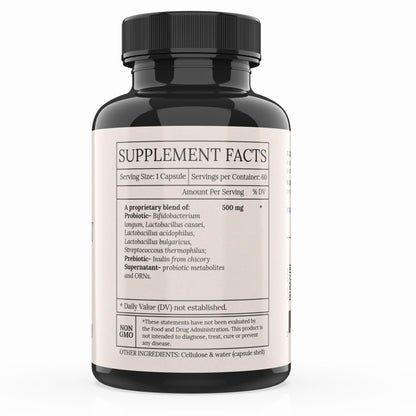 BioImmersion Supernatant Synbiotic - Prebiotic Probiotic Postbiotic - Eases Digestive Discomfort, Gut Imbalance & Yeast Overgrowth - Immune & Microbiome Support BioImmersion