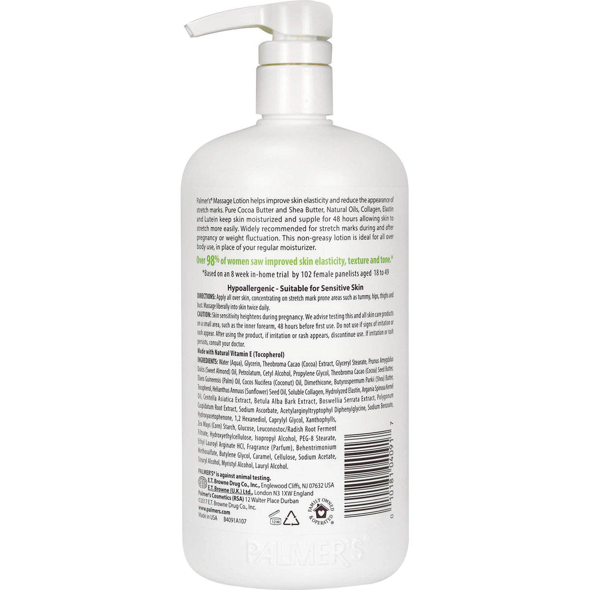 Palmer's Stretch Marks Body Lotion for Pregnancy & Weight Changes (33.8 Oz) Palmer's