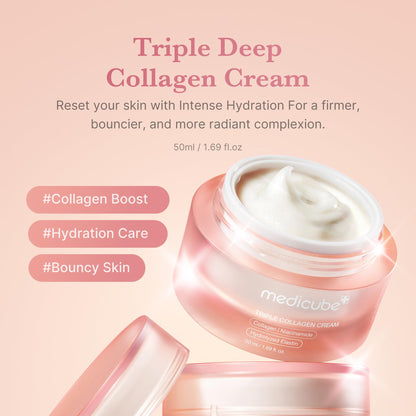 medicube Triple Collagen Cream for Hydrating & Firming medicube