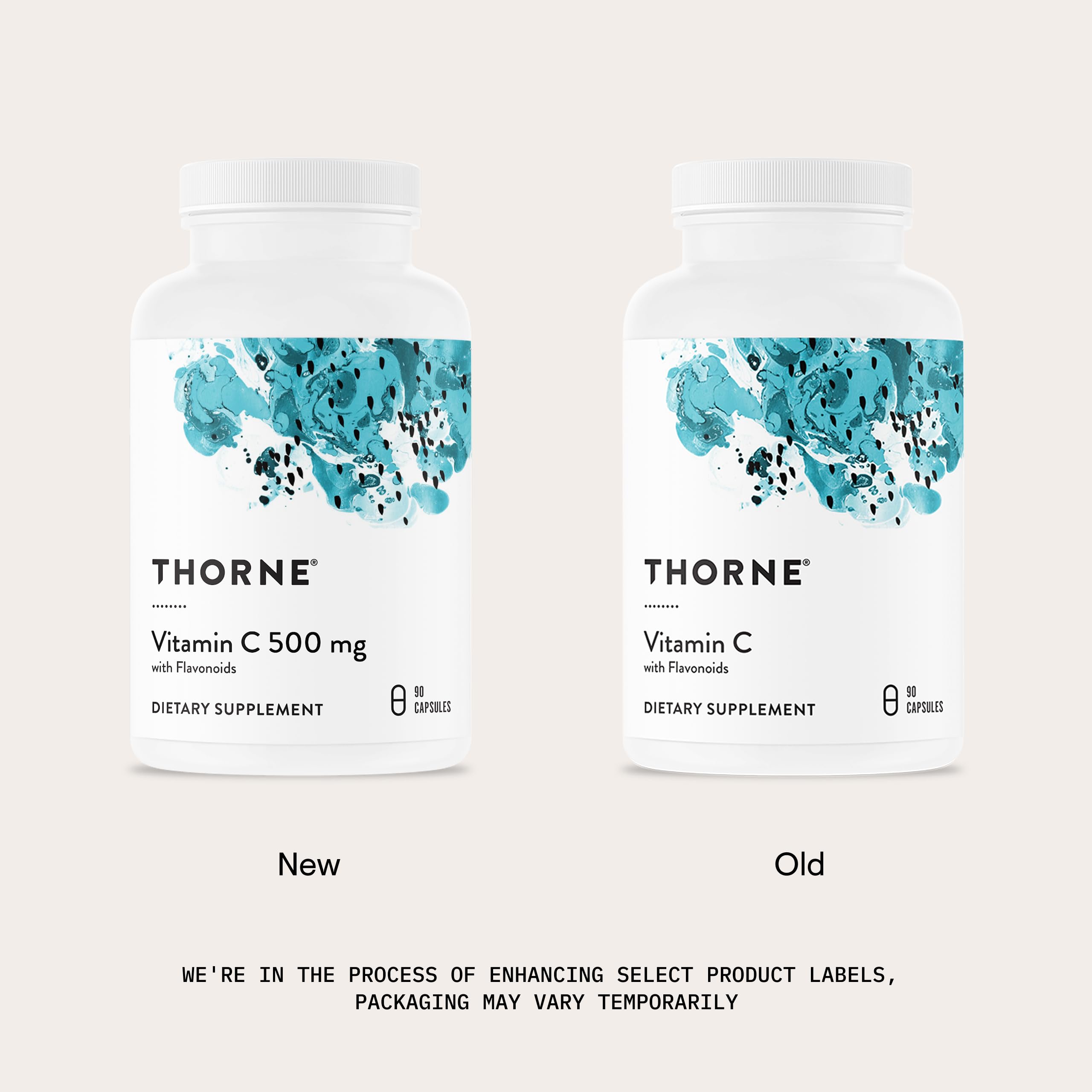 THORNE - Vitamin C 500 mg - Blend of Vitamin C and Citrus Bioflavonoids from Oranges - Supports Immune System, Cellular Energy Production & Collagen Production* - Third-Party Certified - 90 Servings THORNE buy australia supplements