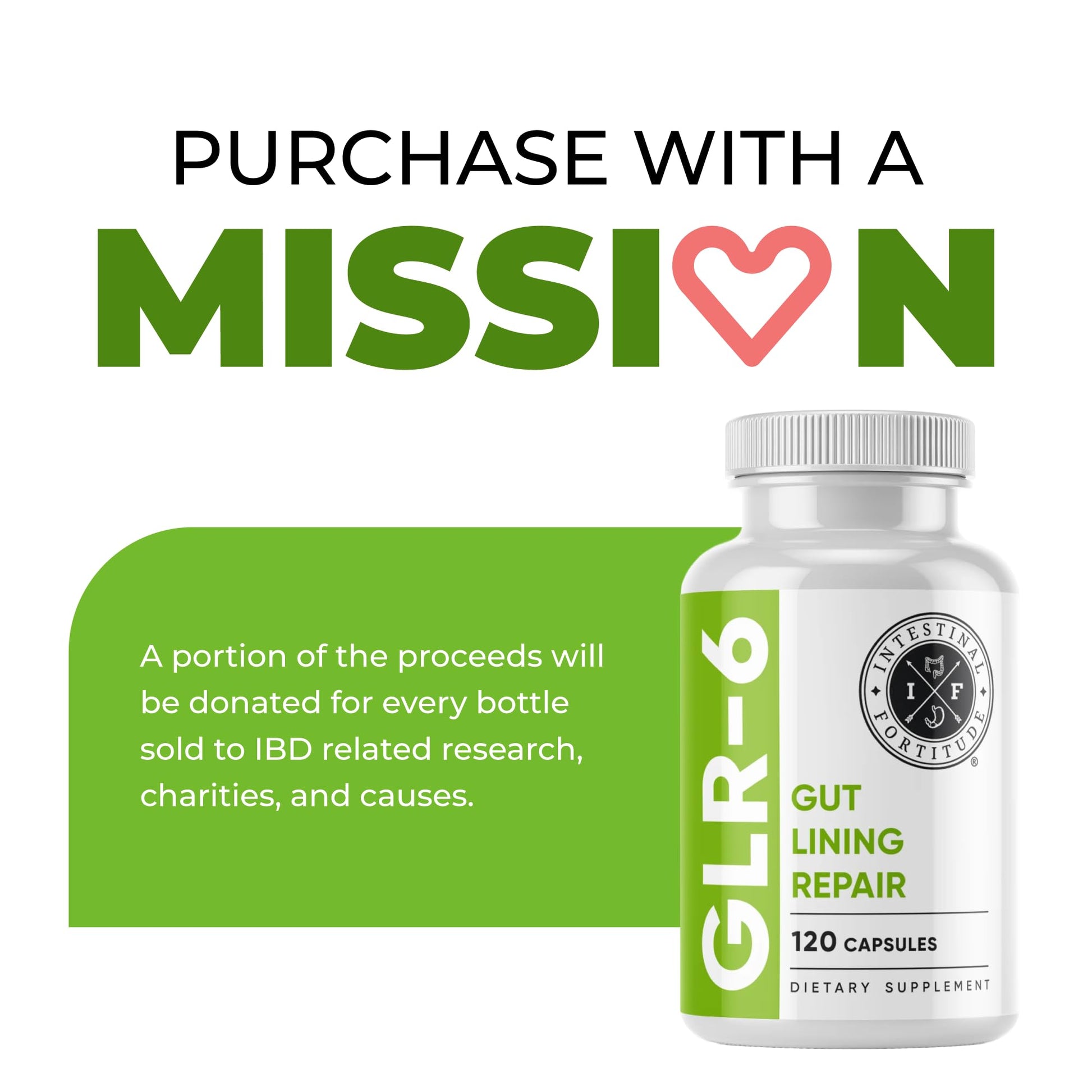 Intestinal Fortitude GLR-6 - Gut Lining Repair Supplement for Gut Health - Leaky Gut Repair with L-Glutamine, Slippery Elm, DGL Licorice Root, Marshmallow Root, Fenugreek Intestinal Fortitude buy australia supplements