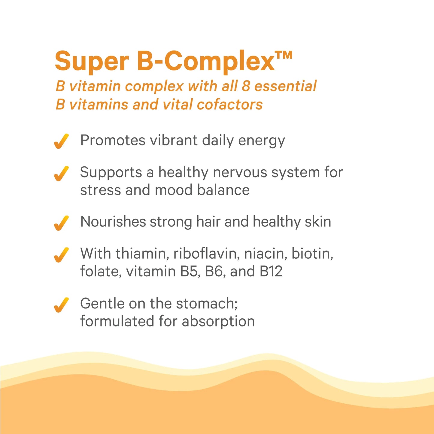 PURE SYNERGY Super B-Complex | Vitamin B Complex Made with Organic Whole Foods | Vegan Supplement with Natural Vitamin B12, Niacin, and Folate | for Energy PURE SYNERGY