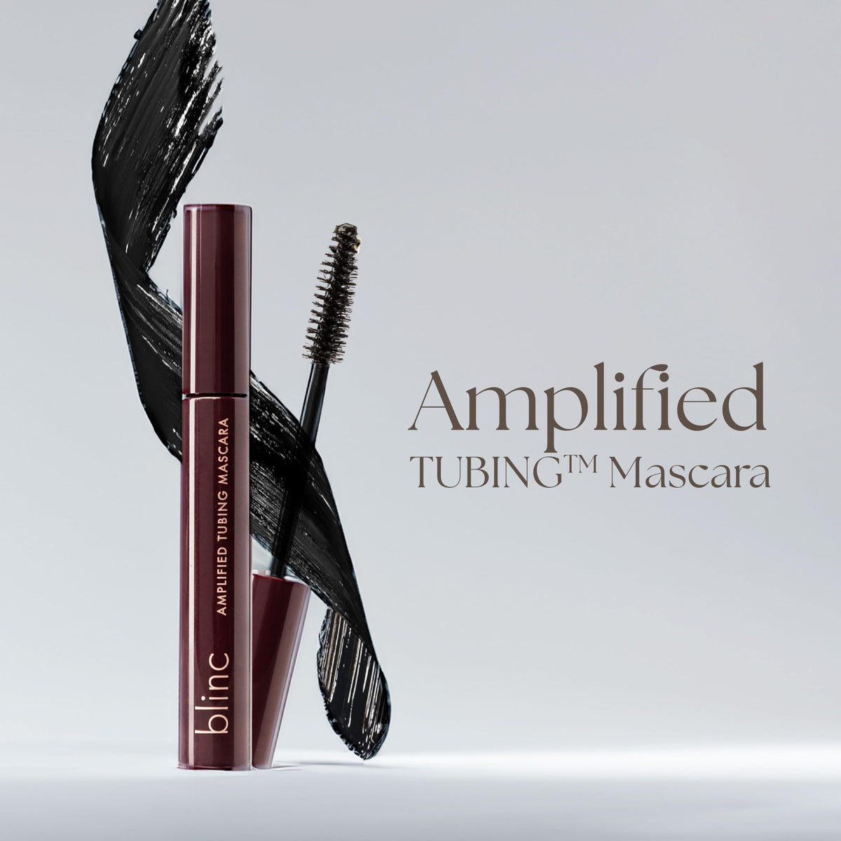 blinc Amplified Tubing Mascara, Volumizing, Soft-Glam, Black blinc