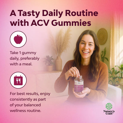 Apple Cider Vinegar Gummies with Mother - Cleanse & Detox ACV Gummies for Weight Loss, Gut Health, Bloating, Metabolism & Energy Support - ACV with Mother with B12 Vitamin, B6 & Pomegranate - 60 Ct Gsupps Australia