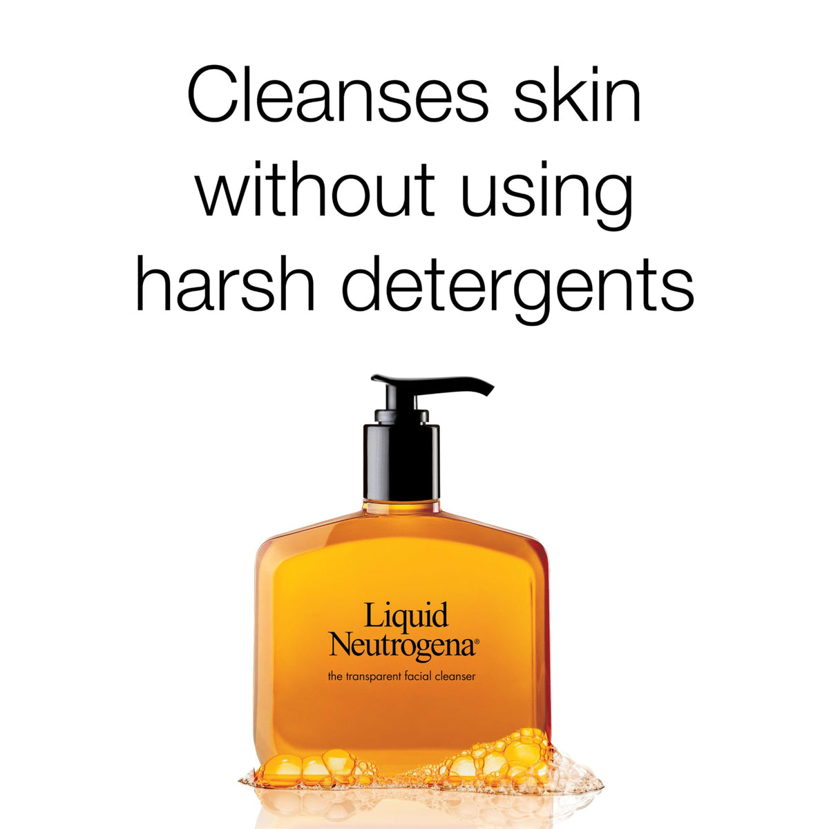 Neutrogena Liquid Gentle Foaming Face Wash with Glycerin, 8 fl oz Neutrogena