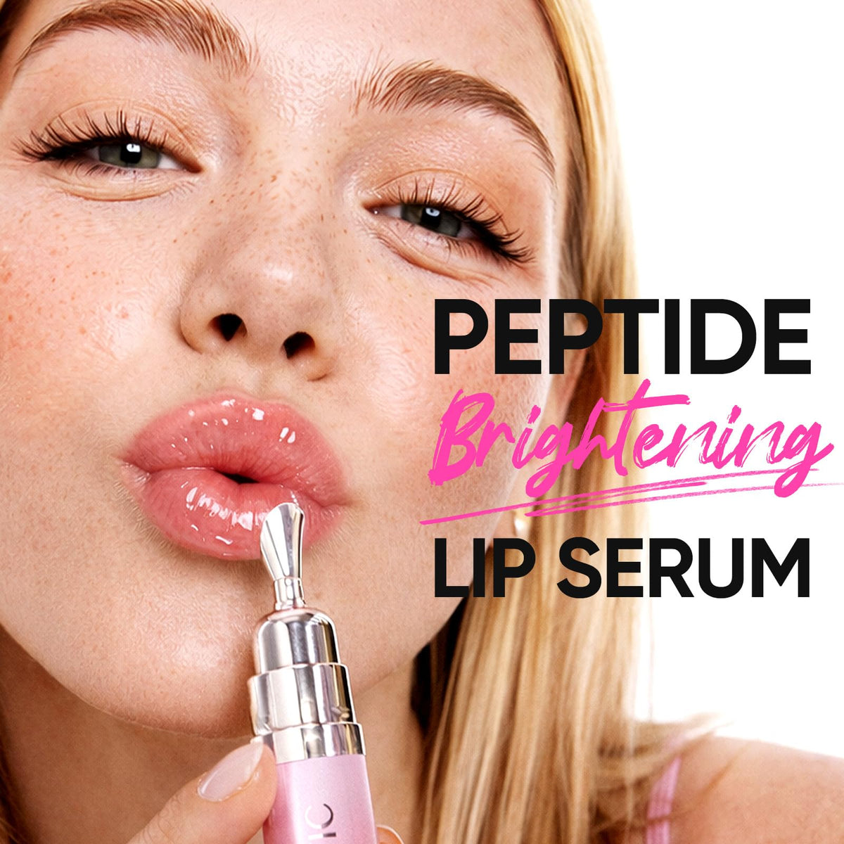 SKINTIFIC Brightening Lip Serum, Hydrating, Plumping & Glossing SKINTIFIC
