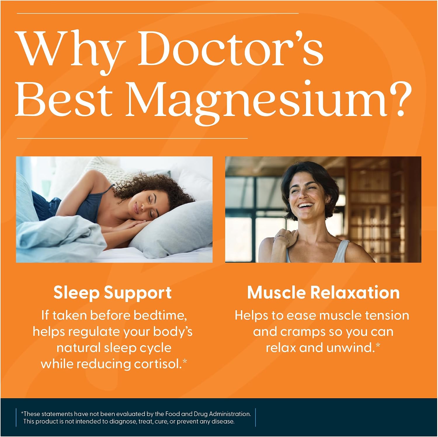 Doctor's Best High Absorption Magnesium Glycinate Lysinate Supplement for Sleep Support - Chelated Magnesium Tablets for Women & Men, 200mg per Serving, Supports Calm & Relaxation, Vegan - 240 Count Gsupps Australia