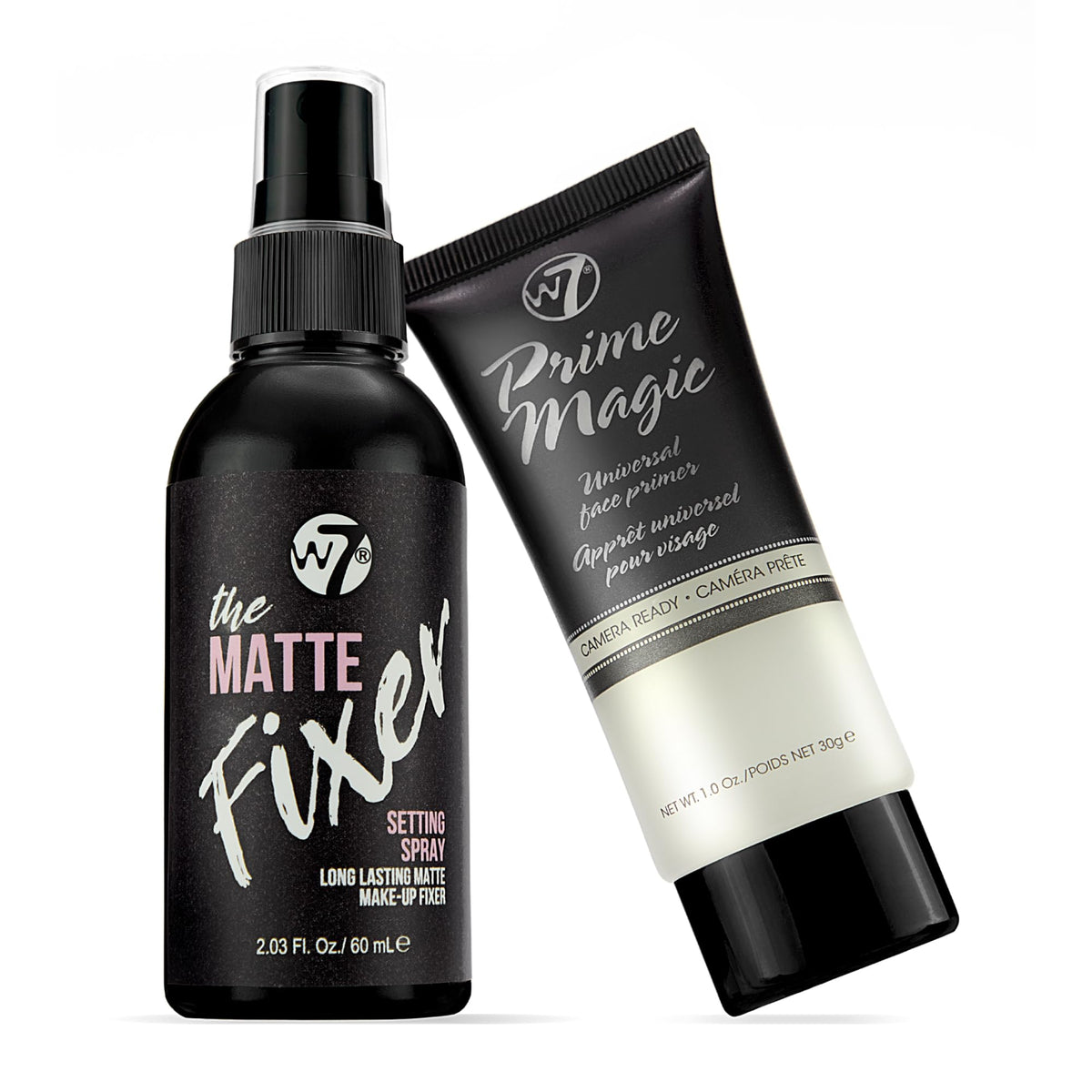 W7 Prime Magic and The Fixer Matte Duo - Primer and Setting Spray W7