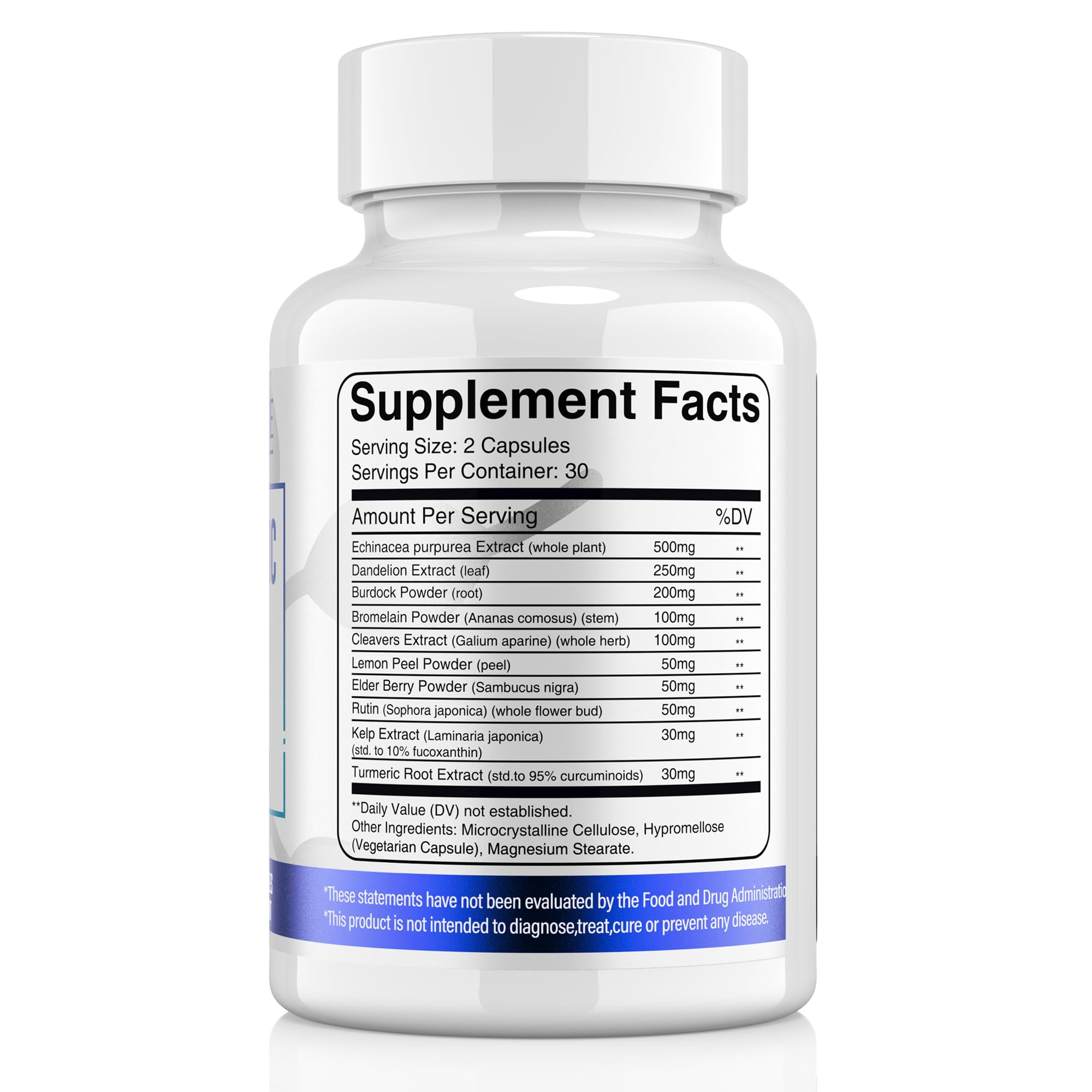 ELERULE Lymphatic Support Supplement, Lymphatic Drainage Supplements with with Dandelion, Burdock, Echinacea, Lemon & More, Lymph System Support for Men and Women – 60 Capsules ELERULE buy supplements Au