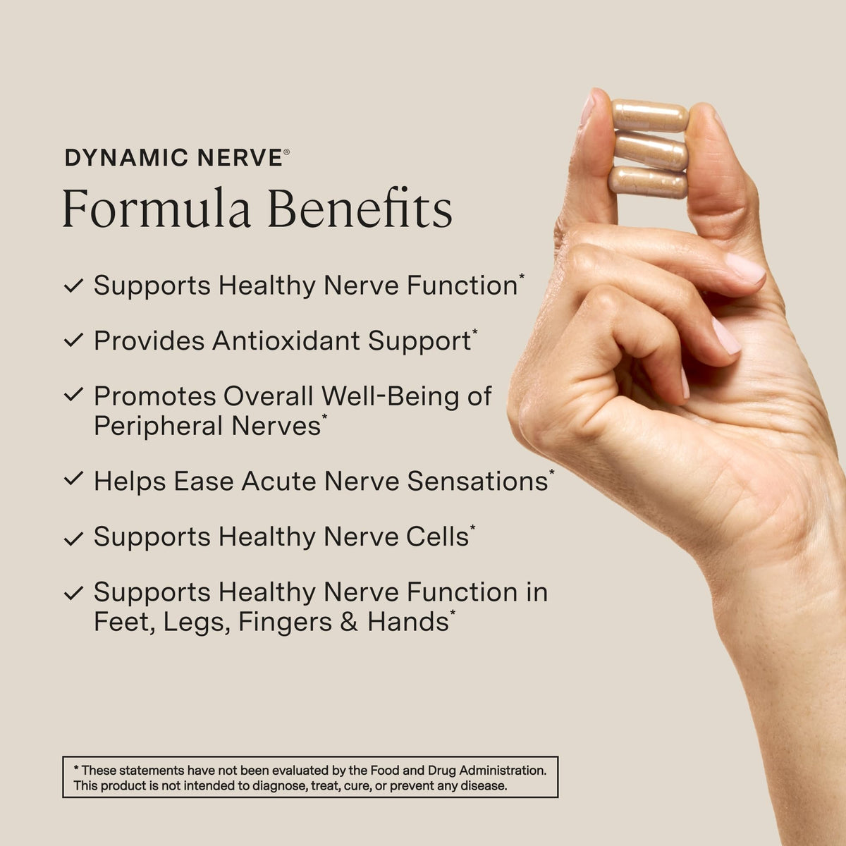 Stonehenge Health Dynamic Nerve Supplement - Supports Nerve Function in Fingers, Toes, Hands, and Feet with Alpha Lipoic Acid ALA, Benfotiamine Stonehenge Health