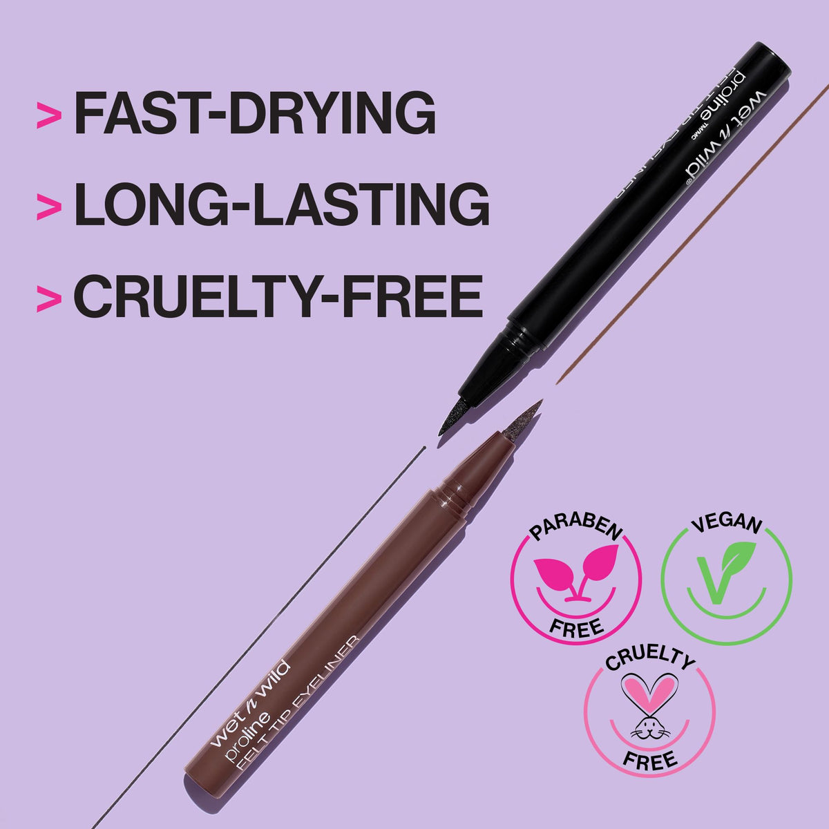 wet n wild MegaLiner Liquid Eyeliner - Black wet n wild