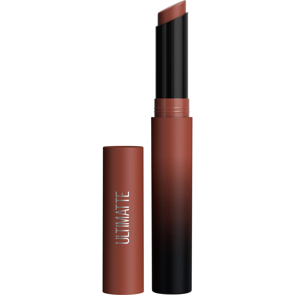 Maybelline Color Sensational Ultimatte Matte Lipstick, Non-Drying, Intense Color Pigment, More Truffle, Cocoa Brown, 1 Count MAYBELLINE