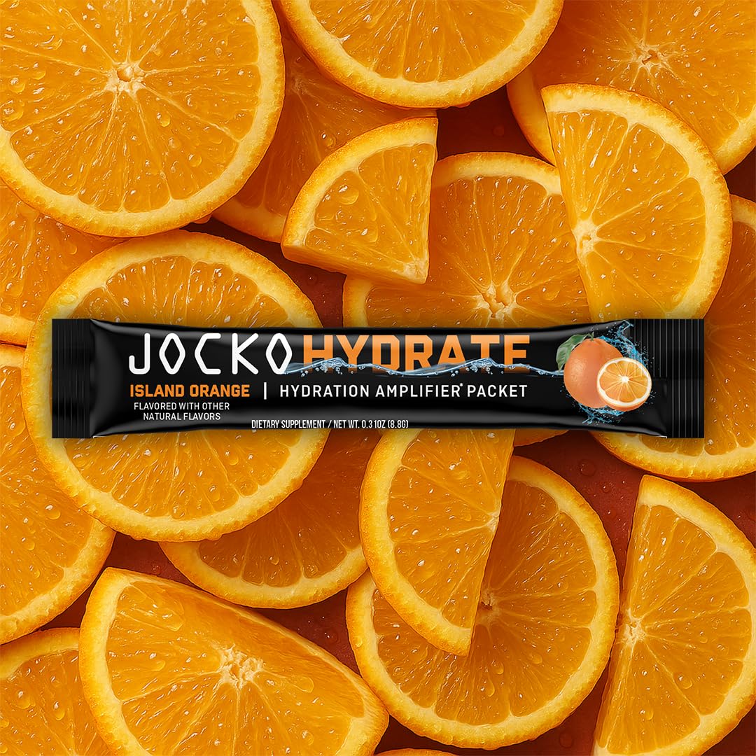 Jocko Fuel Hydrate Electrolytes Powder Packets Low Sugar - Hydration Amplifier Packets for Recovery, Dehydration, & Exercise - with Vitamins B6, B12 & C Jocko Fuel buy australia supplements