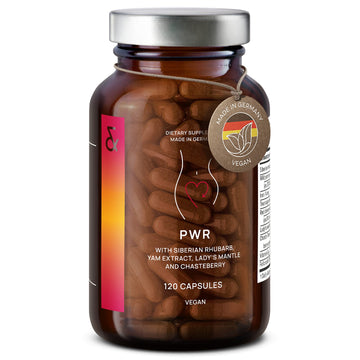 CLAV® Natural Hormone Balance for Women - PMS Relief with Siberian Rhubarb, Wild Yam & Vitex Berry - Vegan Menstrual Regulator Supplement - 120 Capsules CLAV buy australia supplements