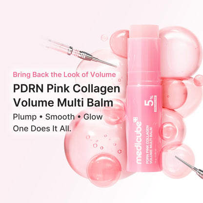 medicube PDRN Pink Collagen Volume Multi Balm Stick - Face & Body Balm medicube