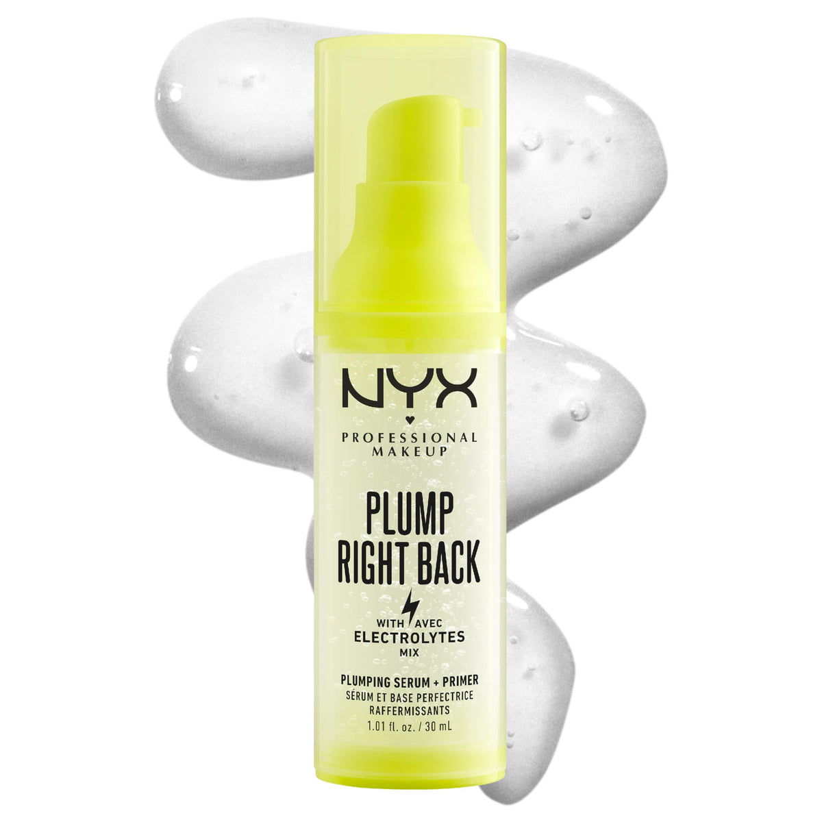 NYX PROFESSIONAL MAKEUP Plump Right Back Plumping Serum & Primer, With Hyaluronic Acid NYX PROFESSIONAL MAKEUP