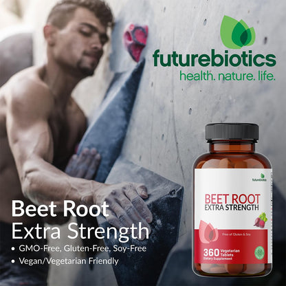Futurebiotics Beet Root Extra Strength, Non-GMO, 120 Vegetarian Tablets Futurebiotics