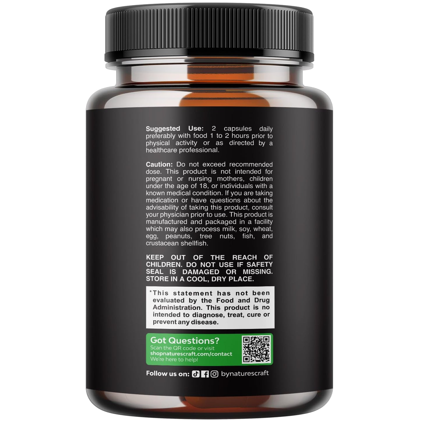Horny Goat Weed for Men - Extra Strength Male Supplement with Black Maca Root, Tongkat Ali, Saw Palmetto & Panax Ginseng Extract for Stamina & Energy - 60 Count Gsupps Australia