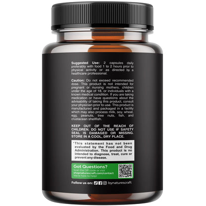 Horny Goat Weed for Men - Extra Strength Male Supplement with Black Maca Root, Tongkat Ali, Saw Palmetto & Panax Ginseng Extract for Stamina & Energy - 60 Count Gsupps Australia