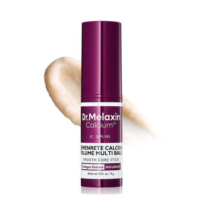 Dr.Melaxin Collagen Multi Balm Stick, Calcium & Adenosine Korean Wrinkle Stick for Eye, Neck & Face, Firming Collagen Stick, Under Eye Balm for Dark Circles & Depuffing, Korean Skin Care, 0.31 oz Dr.Melaxin