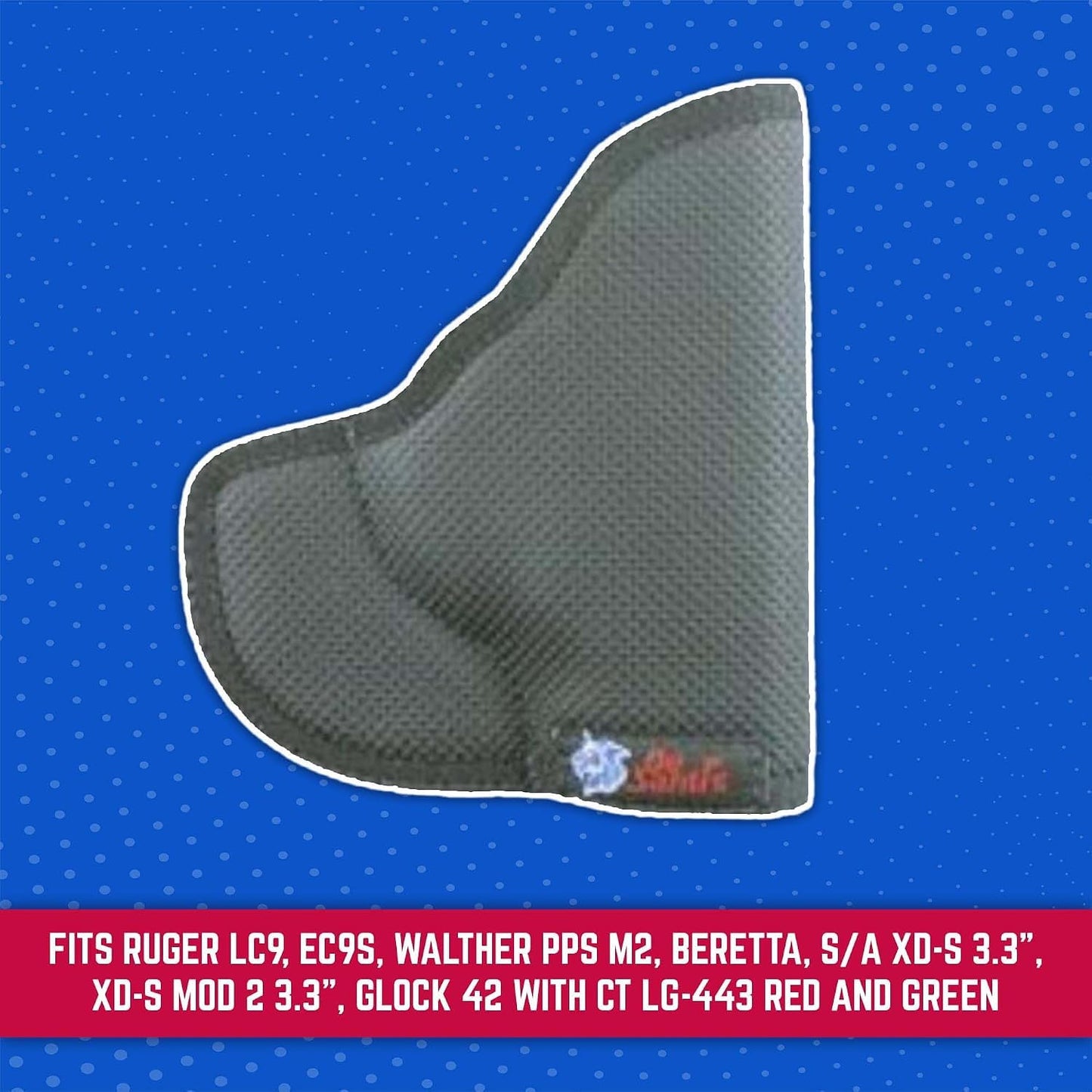 DeSantis Nemesis - Gun Pocket Holsters for Concealed Carry, Concealed Pocket Holster for Pistols, Revolvers, Soft, Designed for Comfort & Discreet Carry, Ambidextrous Gsupps Australia