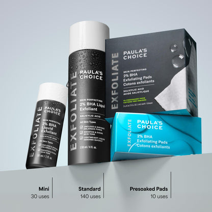 Paula's Choice SKIN PERFECTING 2% BHA Salicylic Acid Exfoliating Pads,10 Ct Paula's Choice