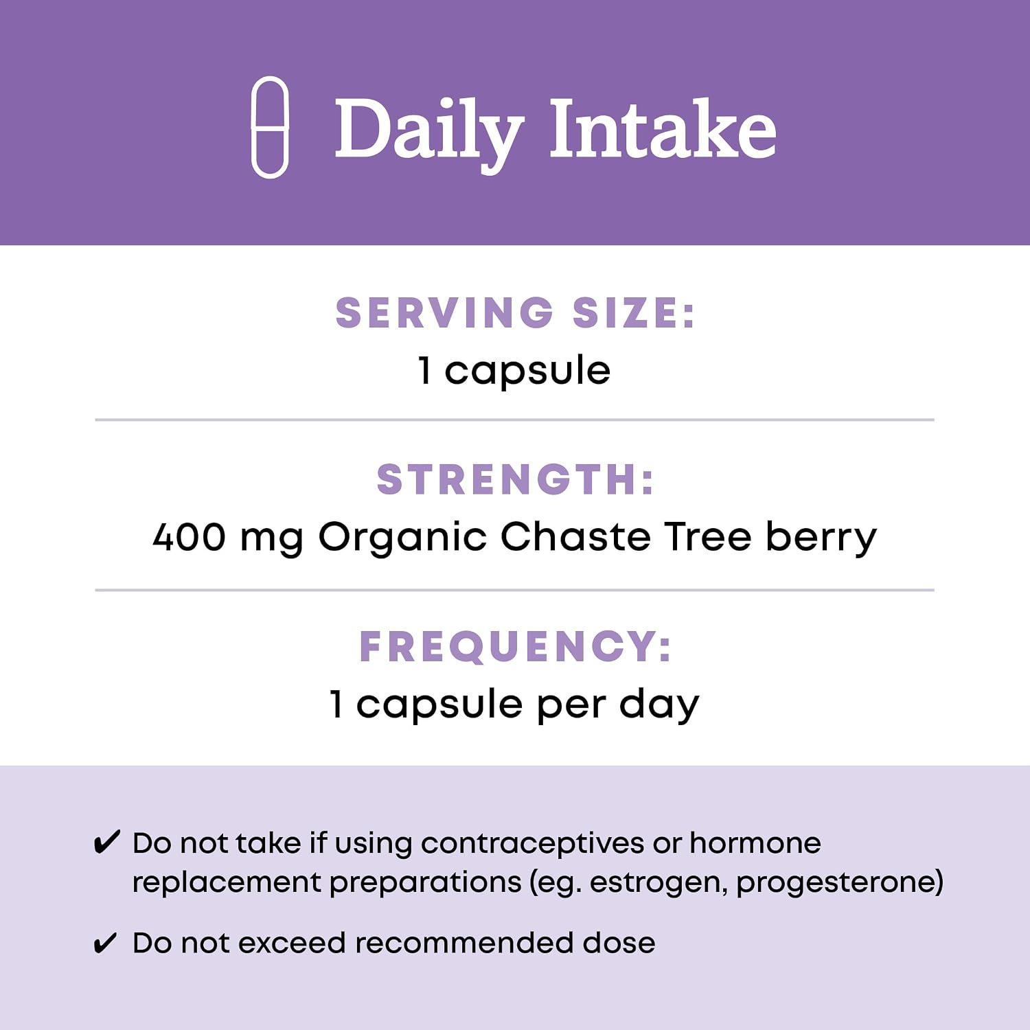 Oregon's Wild Harvest Non-GMO Chaste Tree Capsules,Organic Herbal Supplements, 90 Count Gsupps Australia