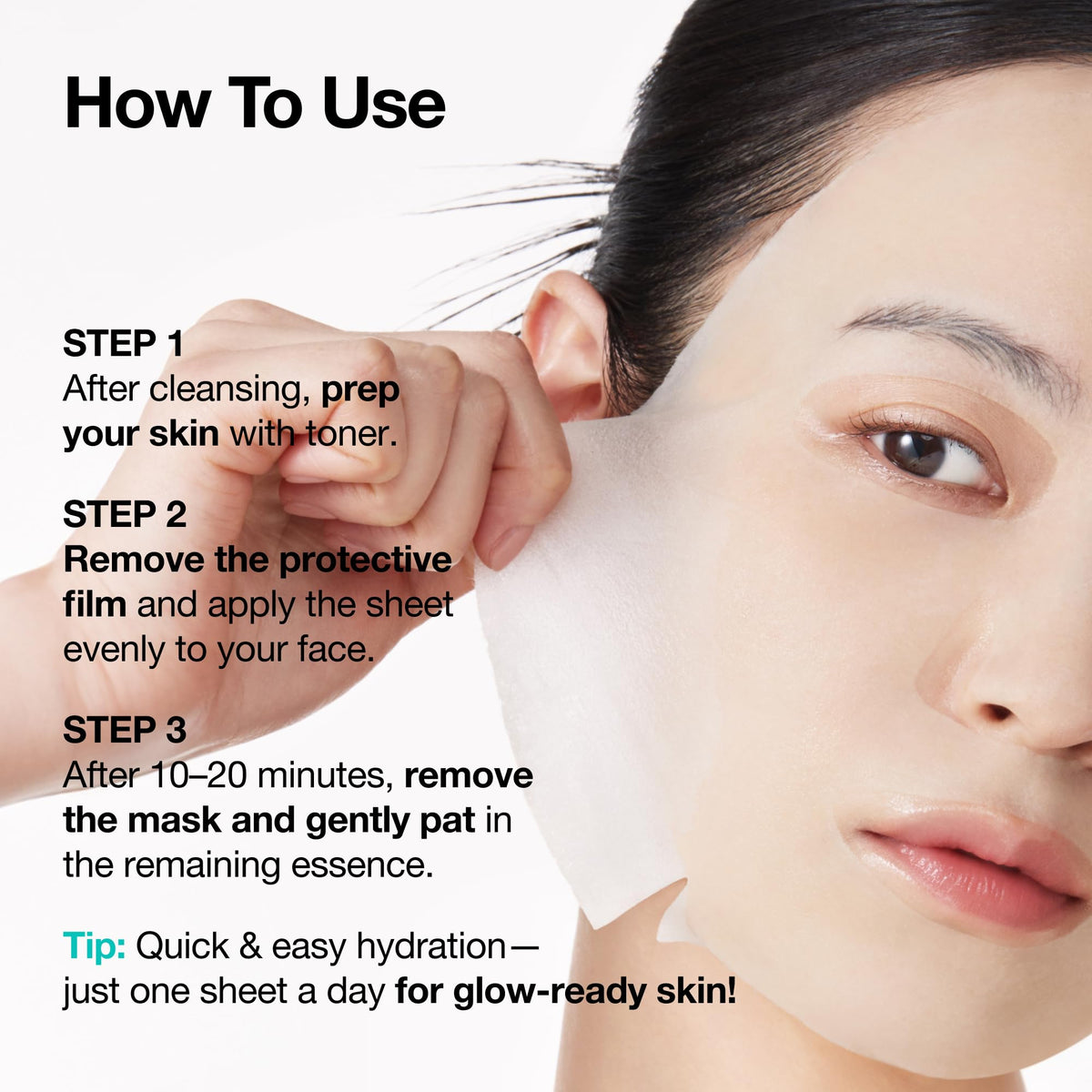 Anua PDRN Hyaluronic Acid Capsule 100 Serum Mask, 10ea ANUA