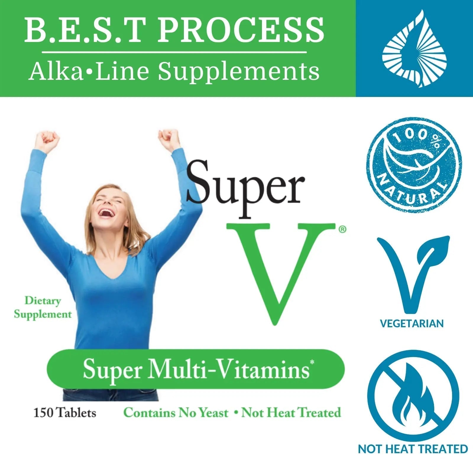 Morter HealthSystem SuperV Best Process AlkaIine — Energizing & Detoxifying Multivitamin — Vitamins & Minerals with Digestive Enzymes, Superfoods and Herbs Morter HealthSystem buy australia supplements
