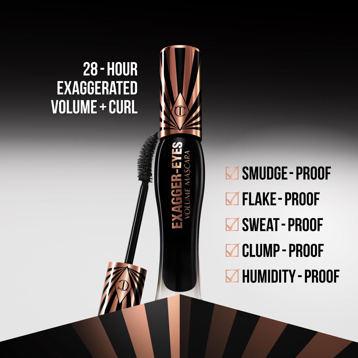 Charlotte Tilbury Exagger-Eyes Volume Mascara - Lengthening & Curling Charlotte Tilbury