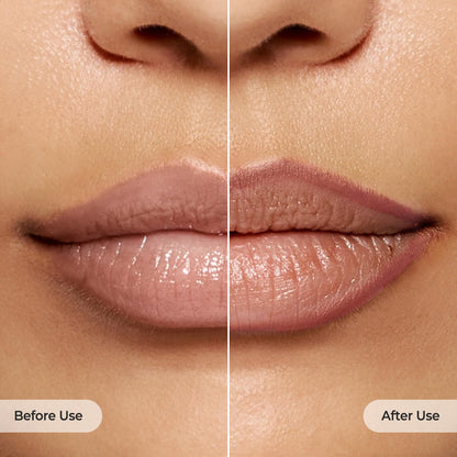 Laka Lip Liner - Smooth & Blendable Soft Matte Lip Contour Pencil for Shaping & Overlining Lips | Waterproof Formula, Oil-Cleanse Off, Long-Lasting Wear | #02 Suede Pink (Cool Nude Pink) Laka