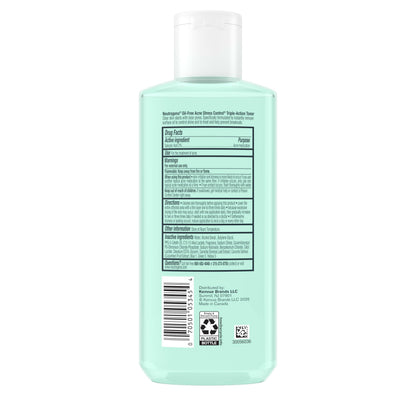 Neutrogena Acne Stress Control Face Toner, 2% Salicylic Acid, 8 fl. oz Neutrogena