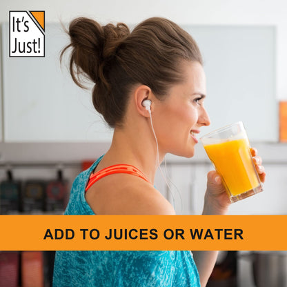 It's Just! - Vitamin C Powder, 100% Pure L-Ascorbic Acid, Food Grade, Immune Support, Homemade Cosmetics (11oz) It's Just!