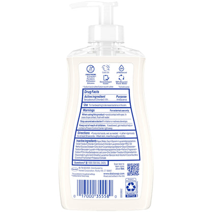 Dial Antibacterial Hydrating Liquid Hand Soap, Coconut Milk, 11oz, 4-Pack Dial