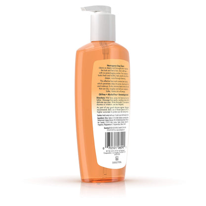 Neutrogena Deep Clean Daily Facial Cleanser with Beta Hydroxy Acid for Normal to Oily Skin, Alcohol-Free Neutrogena