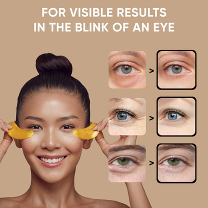 Under Eye Patches (20 Pairs) - Eye Patches For Puffy Eyes And Dark Circles - Under Eye Mask For Beauty & Personal Care - Under Eye Mask Amino Acid & Collagen For Dark Circles And Puffiness by Celor CÉLOR