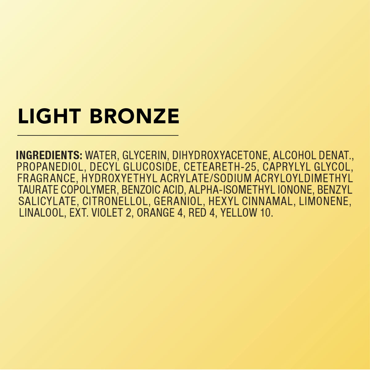 Jergens Natural Glow Self Tanner Mousse, Light Bronze Tan, 6 fl oz Jergens