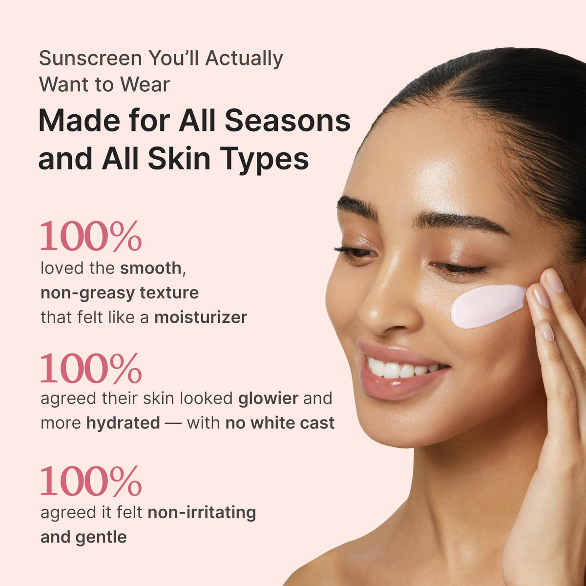 medicube Sunscreen No Cast Just Glow Collagen, SPF 50 medicube