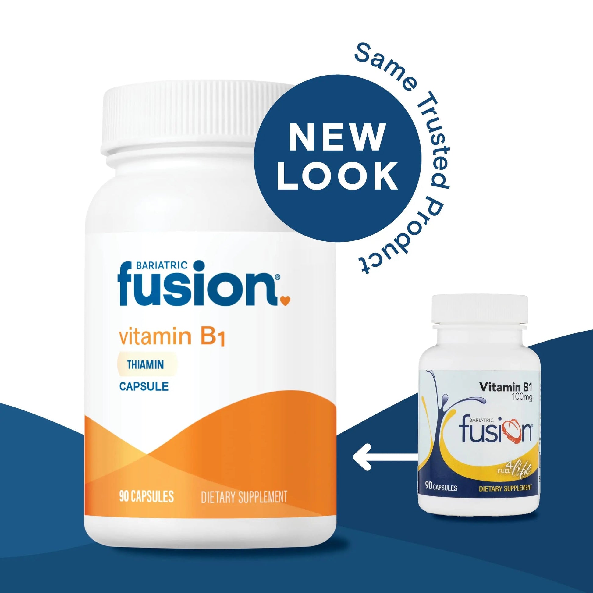 Bariatric Fusion Vitamin B1(Thiamine) for Bariatric Surgery Patients Including Gastric Bypass & Sleeve Gastrectomy, Easy to Swallow Capsule, 90 Count Bariatric Fusion buy australia supplements