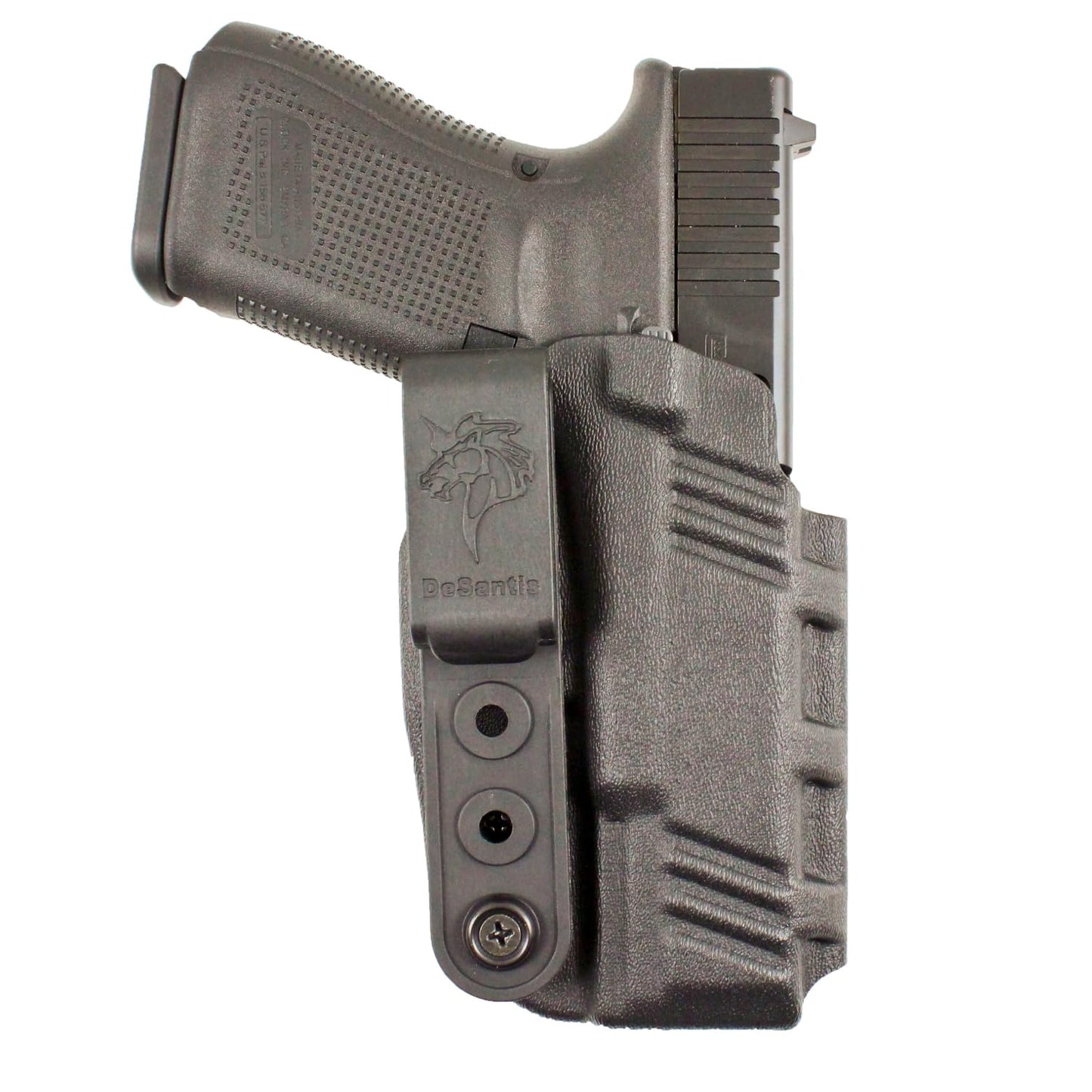 DeSantis Slim-Tuk - IWB Holster for Men and Women, Pistol Holster for Concealed Carry, Suitable for Appendix Wear, Ambidextrous, Made with Kydex, Adjustable Tension, Tuckable 360 C-Clip Gsupps Australia