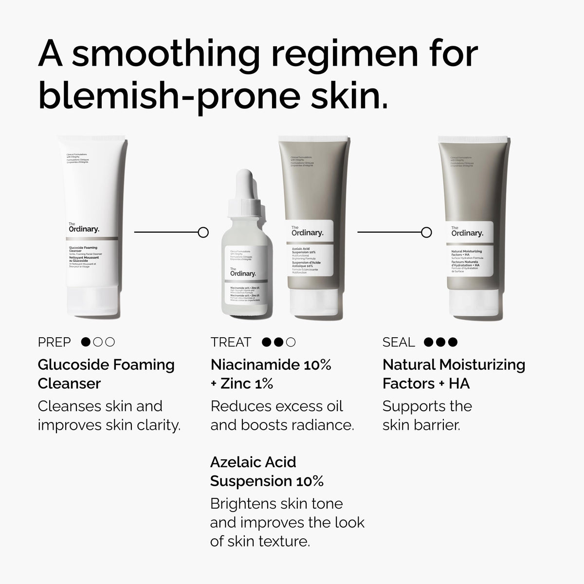The Ordinary Azelaic Acid Suspension 10%, Brightening Formula for Uneven and Blemish-Prone Skin, 1 Fl Oz The Ordinary
