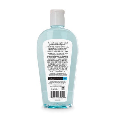 Amazon Basics Original Clean Astringent Skin Cleanser, Fresh Scent, Paraben-Free, 10 Fl Oz (Previously Solimo) Amazon Basics