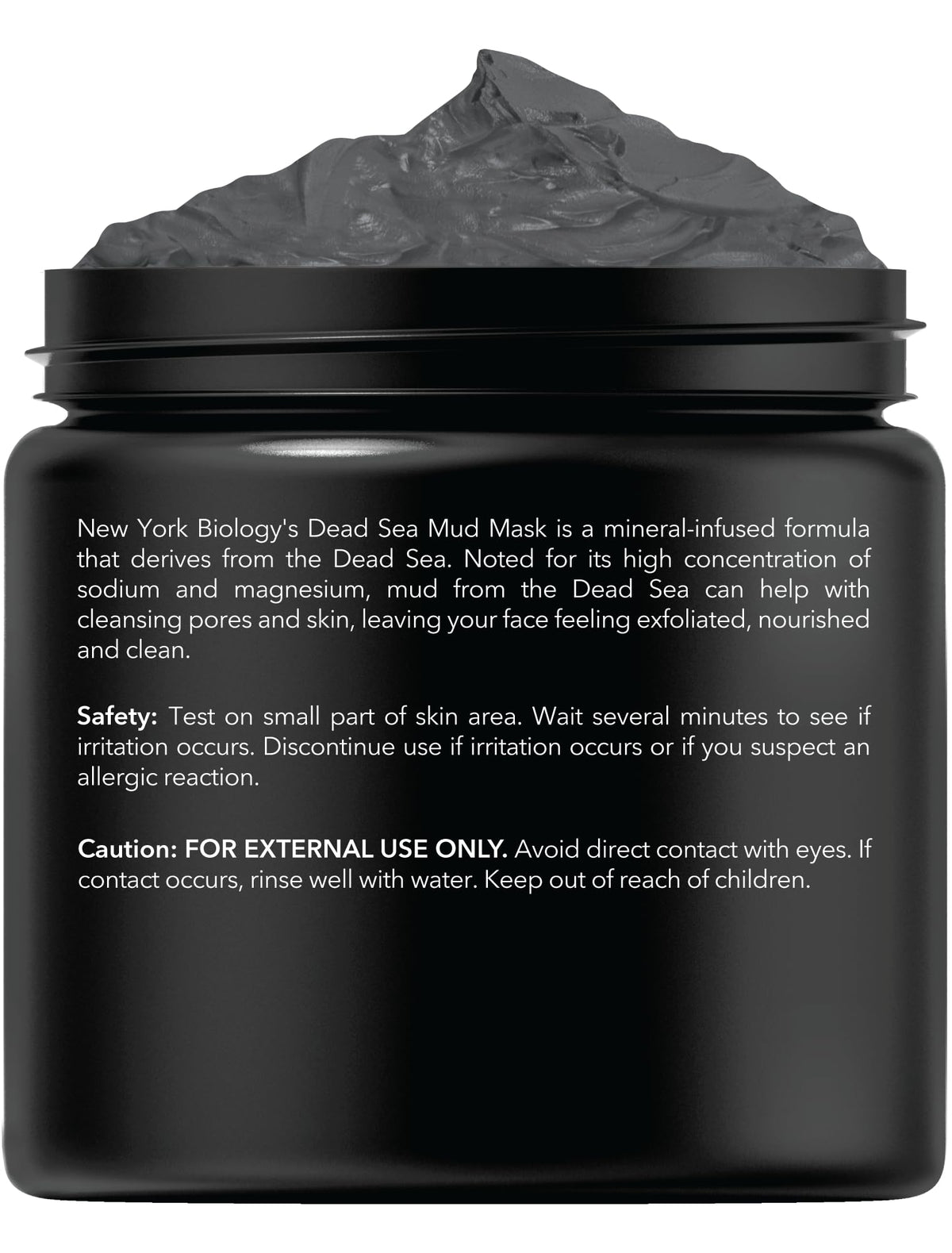 New York Biology Dead Sea Mud Mask for Face & Body - 8.8 oz NEW YORK BIOLOGY THE ULTIMATE COSMECEUTICALS