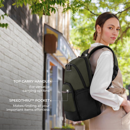 Briggs & Riley Medium Expandable Briefcase - Laptop Bag for Work & Travel, Briefs for Men & Women, Includes Shoulder Strap, Self-Repairing Zippers, Fits up to 15" Computer - HTA Collection, Black Gsupps Australia