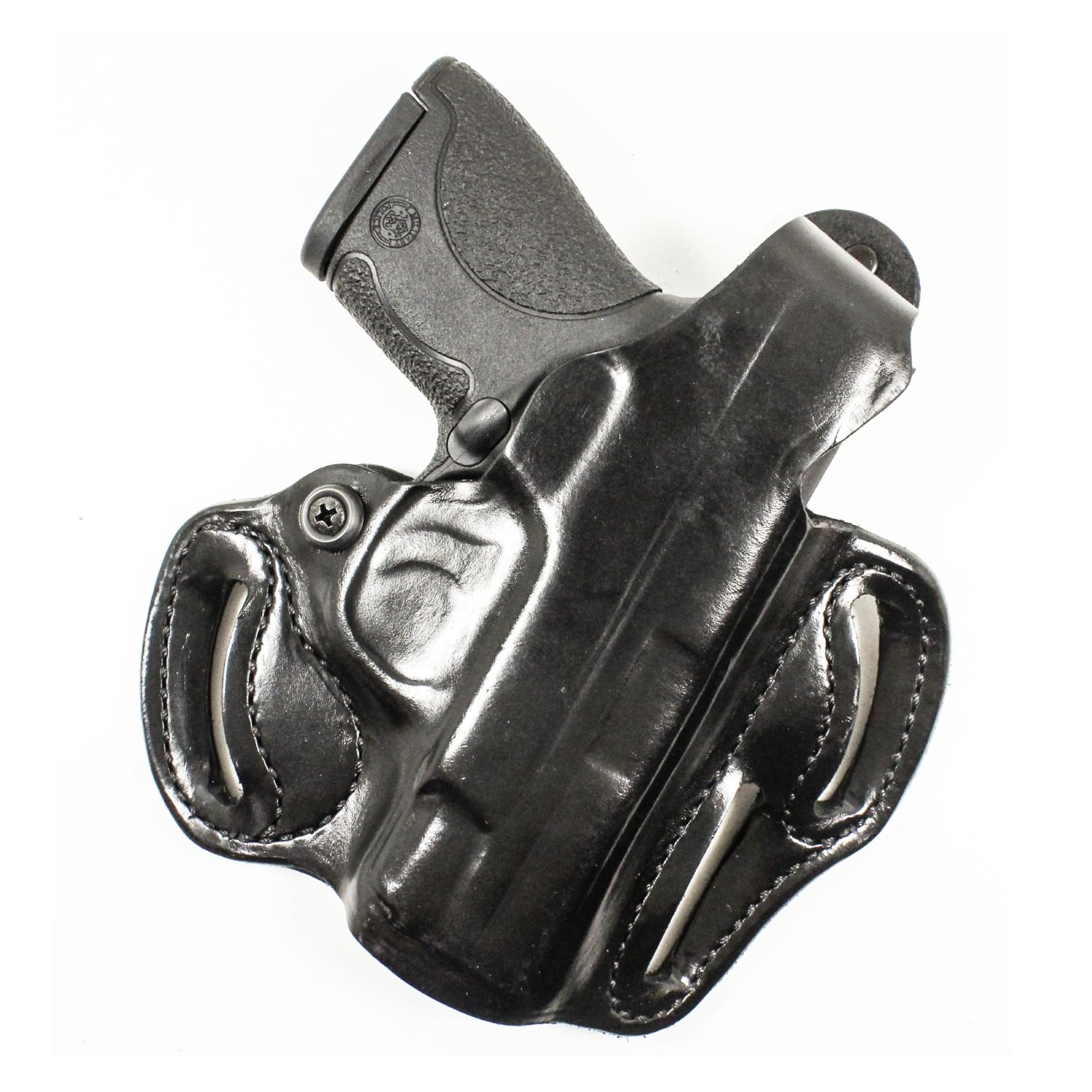 DeSantis Thumb Break Scabbard - OWB Gun Holster for Men and Women, Leather Belt Slide Holster for Pistols, Exact Molding, Secure and Highly Concealable OWB Carry Gsupps Australia