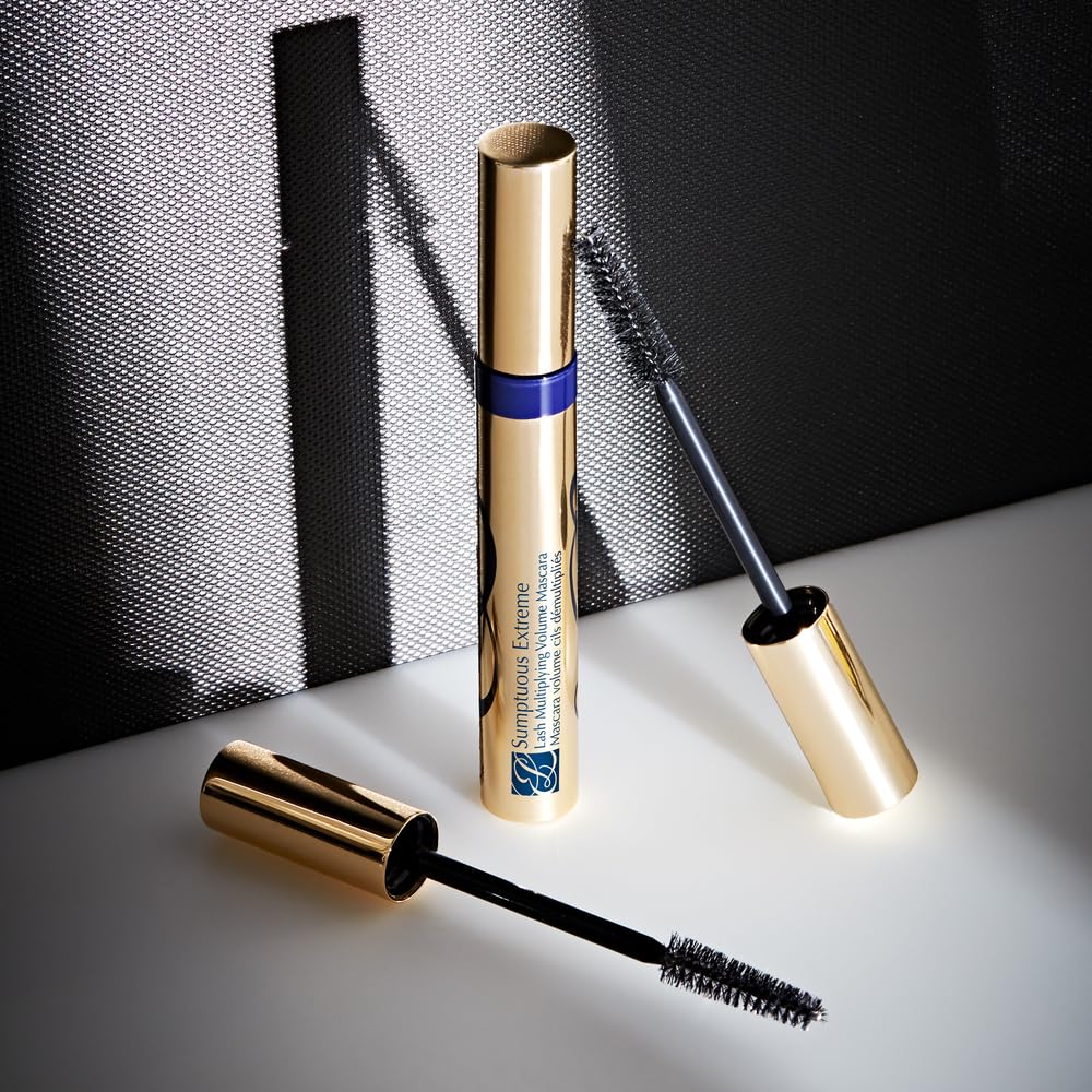 Estée Lauder Sumptuous Extreme Lash Multiplying Volumizing Lengthening Mascara | 01 Extreme Black, Travel Size, 0.09 Fl Oz Estée Lauder