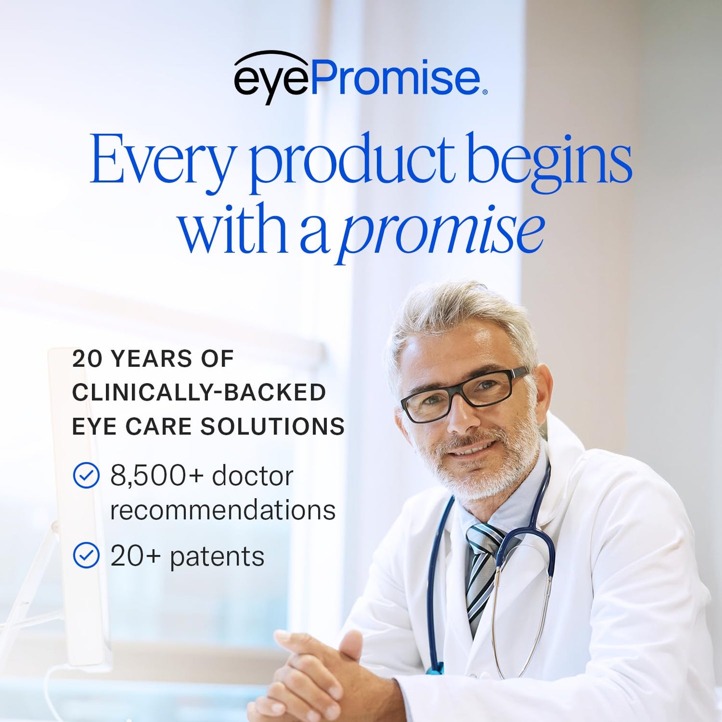 EyePromise Restore Eye Health Supplements - 60 Softgels, 30-Day Supply - Omega 3 Supplement for Aging Eyes with Lutein and Zeaxanthin, EyePromise
