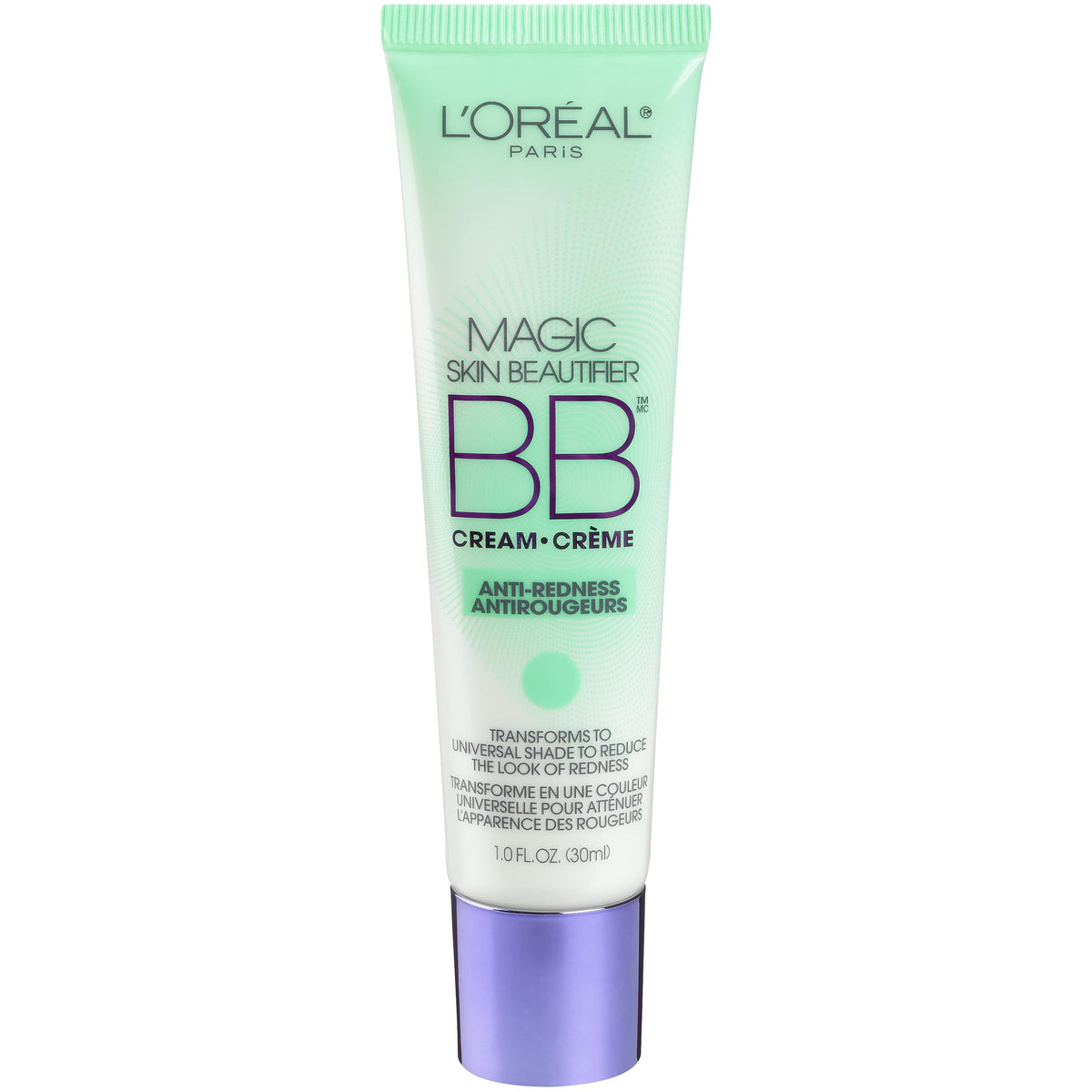 L'Oreal Paris Magic BB Cream, Hydrating Skin Beautifier & Color Changing Foundation, Light Coverage, Anti-Redness, 1 fl oz. L'Oreal Paris