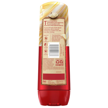 Old Spice Body Wash GentleMan’s Super Hydration for Men, 24/7 Renewing Moisture, Gentle on Skin with Skin Conditioners Old Spice